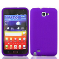 iBank(R) Purple Galaxy Note Silicone Case